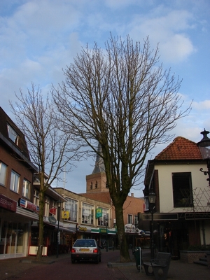 Straatzicht in het centrum van Barneveld